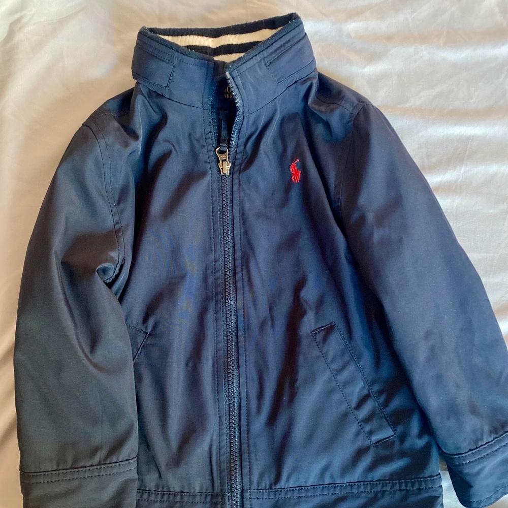 Polo Ralph Lauren Boys Toddler 4 Blue Jacket 4T Navy Blue Dark Blue